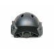 Шлем защитный (ASS) Tactical Base Jump с быстрой регулировкой черный